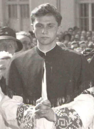 Joseph Ratzinger as a young seminarian in the early 1950s