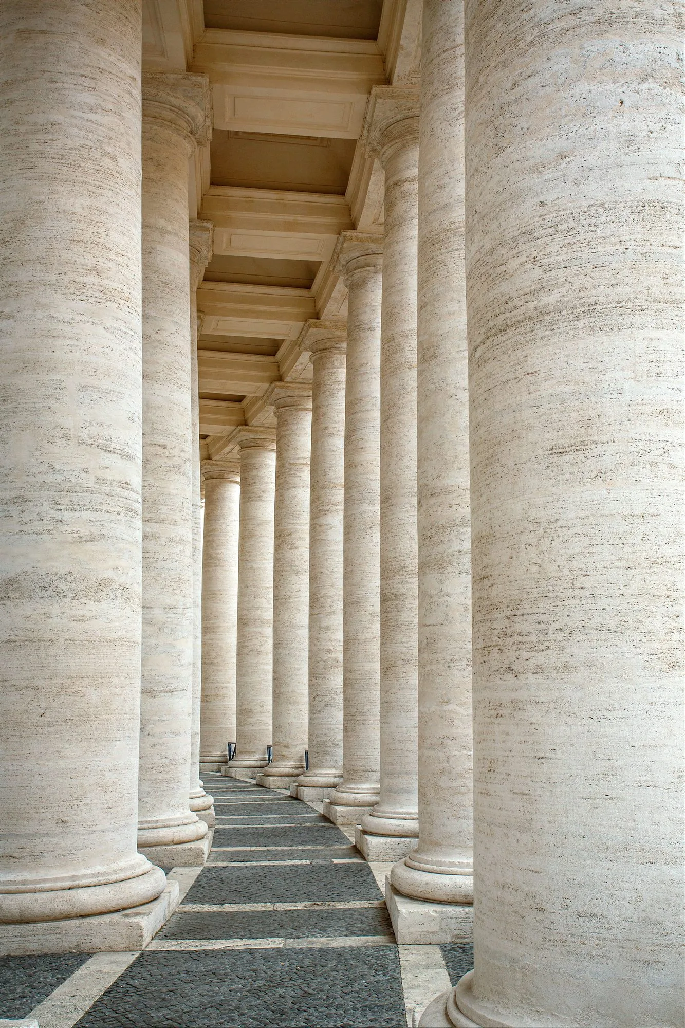 The colonnade of St. Peter's Square