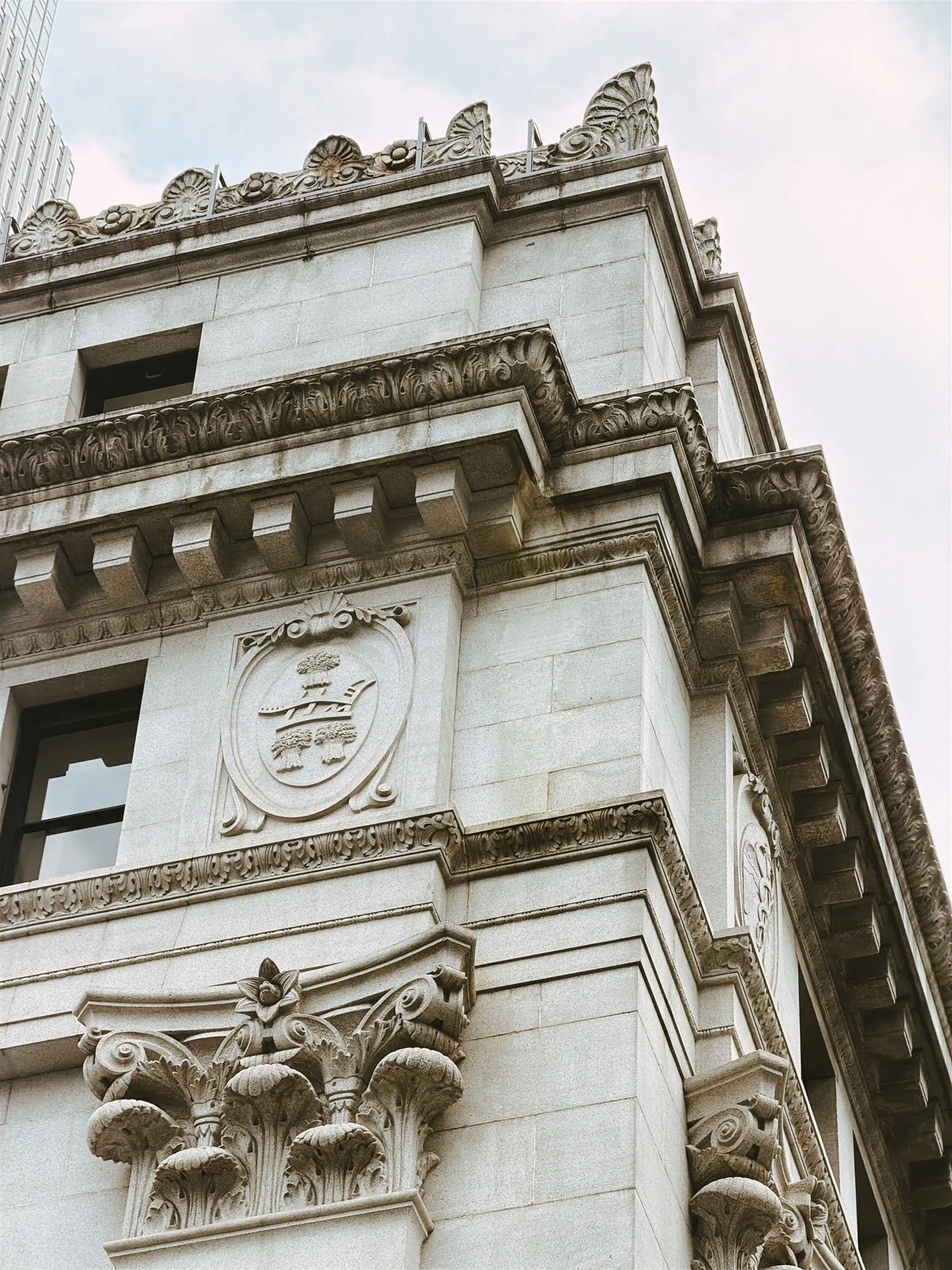 Ornate classical institutional architecture